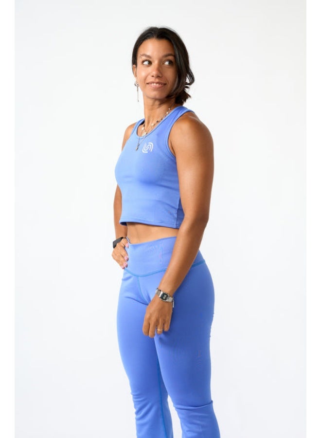 Beyond Women Mouve Essential Sleeveless Crop Top - Image 3